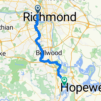 Parkwood Ave, Richmond to Ashton Park Dr, South Chesterfield