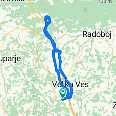 Gornja Pačetina, Gornja Pačetina to Gornja Pačetina, Gornja Pačetina