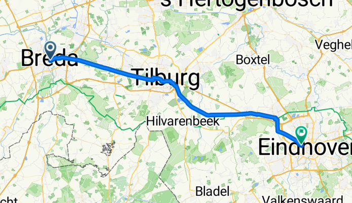 Von Breda bis Eindhoven