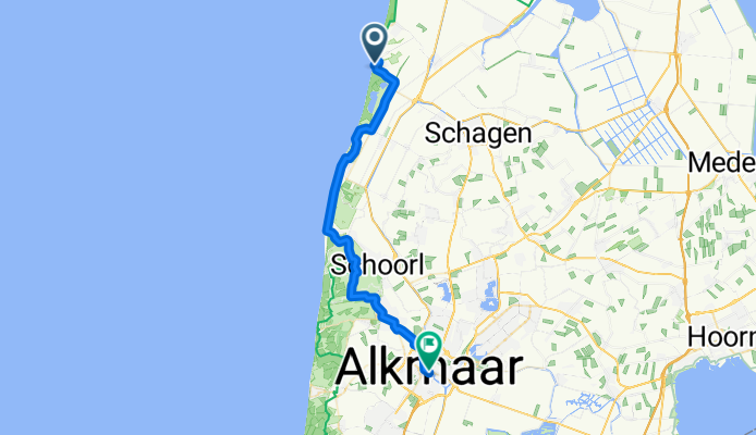 Von Callantsoog bis Alkmaar