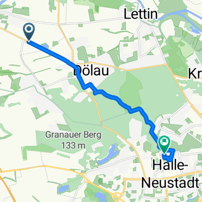 L 159, Salzatal nach Carl-Schorlemmer-Ring, Halle (Saale)