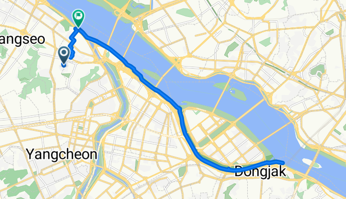 목동, 서울특별시에서 올림픽대로, 서울특별시까지