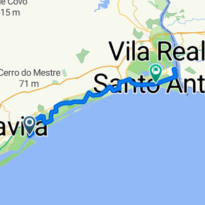 Day 7 Tavira VG Albacora - Vila Real De Santo Antonio