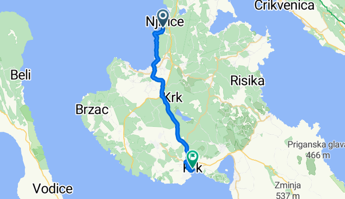 Von Omišalj bis Baska