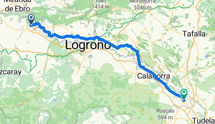 Route to Alfaro