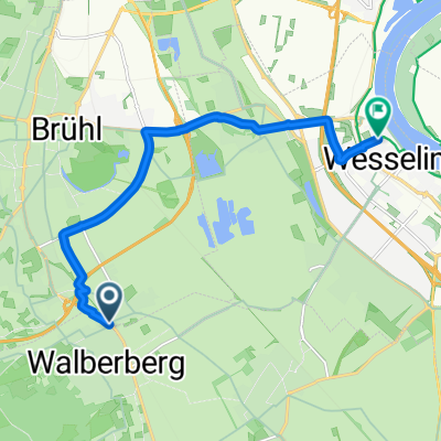 Dominikanerstraße, Bornheim nach Kölner Straße, Wesseling
