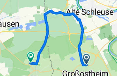 Route in der Bikemap App öffnen