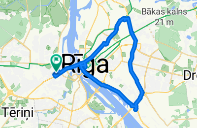 Route in der Bikemap App öffnen