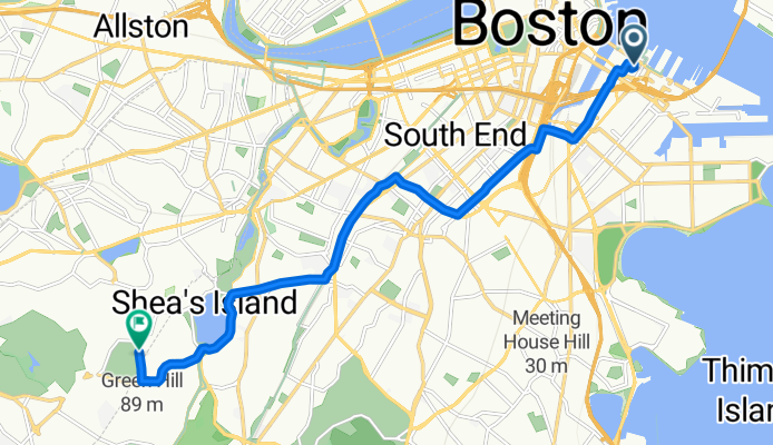 Autumn Ln, Boston to Brookline