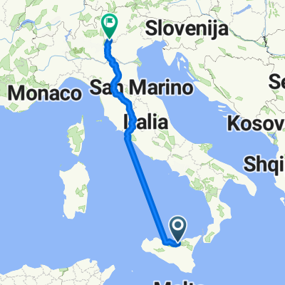 Via Maria Lo Iacono, Mistretta nach Piazza Statuto, Malcesine