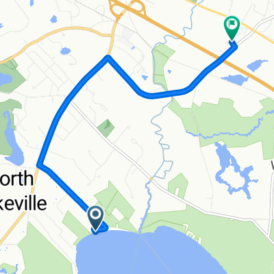 Staples Shore Rd, Lakeville to Gerald Dr, Middleboro