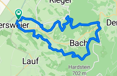 Route in der Bikemap App öffnen