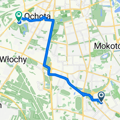 Zamiany, Warszawa do Kukiełki, Warszawa