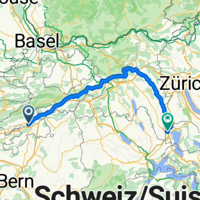 Von Solothurn bis Hünenberg