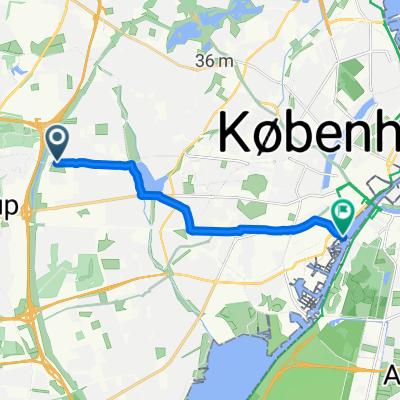 Rødovre Parkvej, Rødovre to Havneholmen, København V