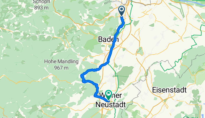 Von Mödling bis Wiener Neustadt