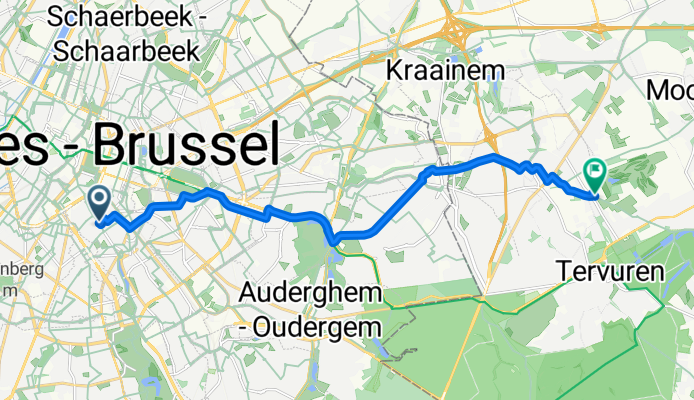 From Brussels to Tervuren