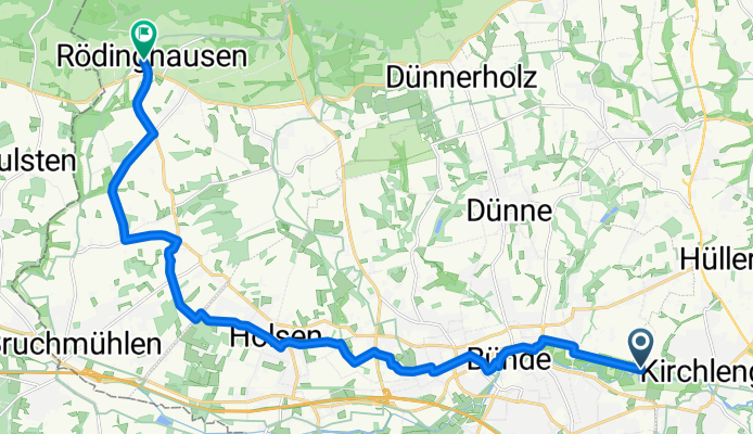 Von Kirchlengern bis Rödinghausen