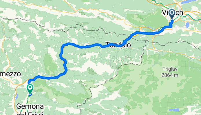 Von Arnoldstein bis Venzone