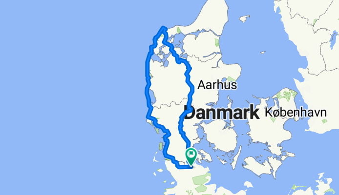 Route in Flensburg