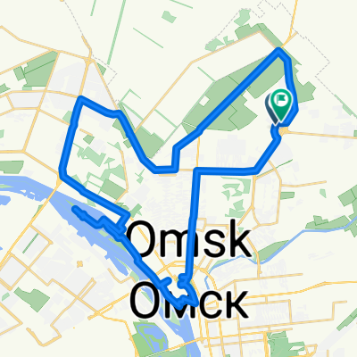 1-й Амурский проезд, Омск до 1-й Амурский проезд, Омск