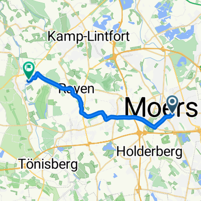 Von Moers bis Rheurdt