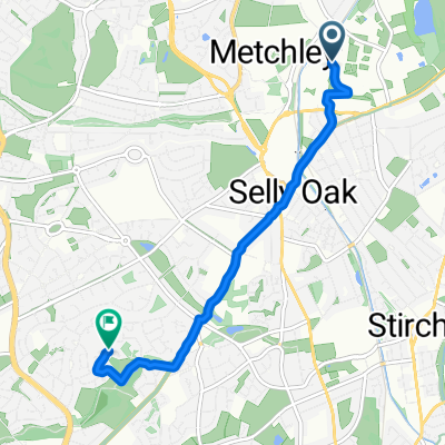 Westgate, Birmingham to St Denis Road, Birmingham