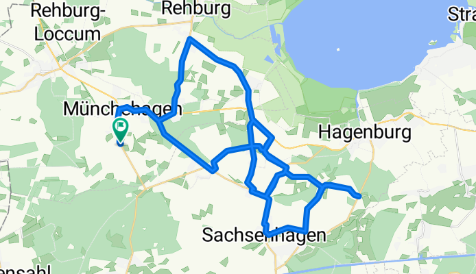 Bahnhofstraße, Rehburg-Loccum nach Bahnhofstraße, Rehburg-Loccum