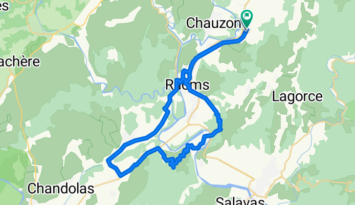 Pradons Sampzon 30km