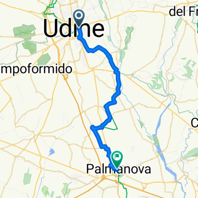Udine bis Palmanova