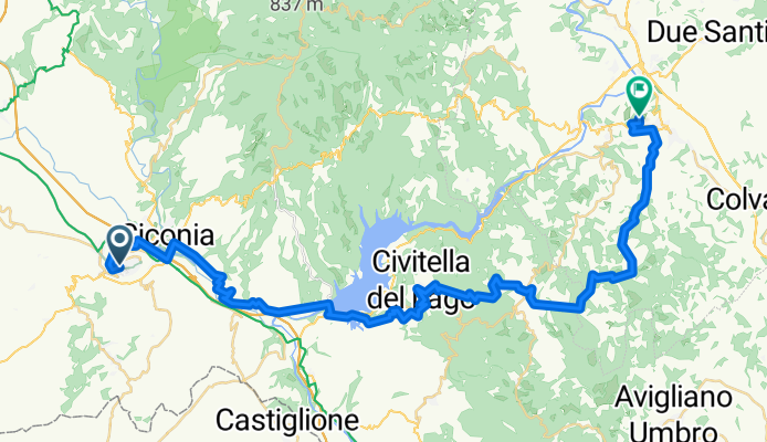 Orvieto to Todi