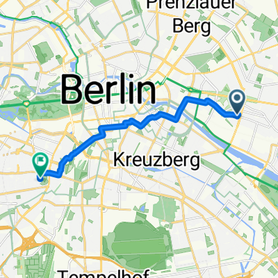 Kopernikusstraße, Berlin nach Elßholzstraße, Berlin