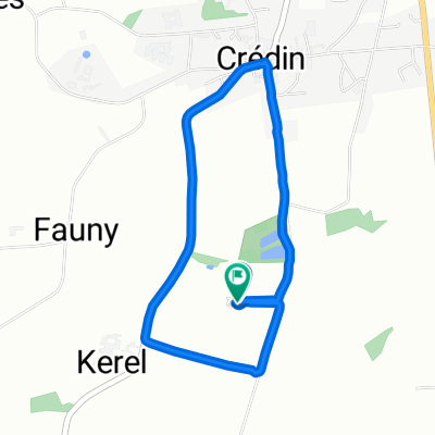 Kerhouais, Crédin to Kerhouais, Crédin