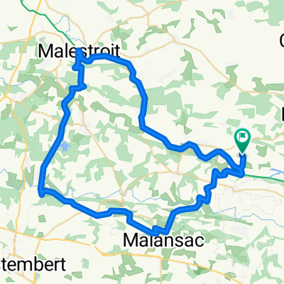 Les Fougeretes Rundfahrt