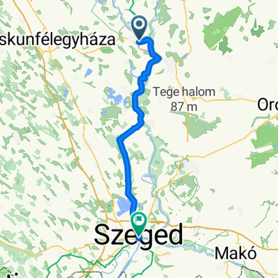 Day 6- Csongrad to Szeged