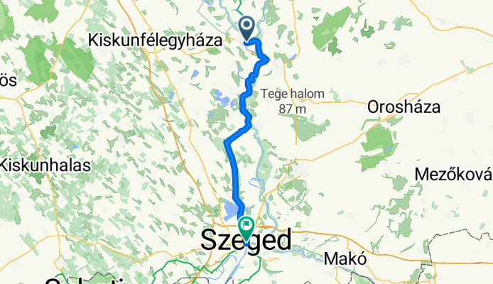 Day 6- Csongrad to Szeged