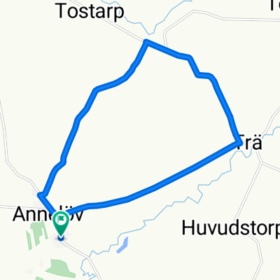 Sveas väg, Annelöv to Sveas väg, Annelöv