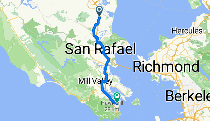 From Novato to Sausalito