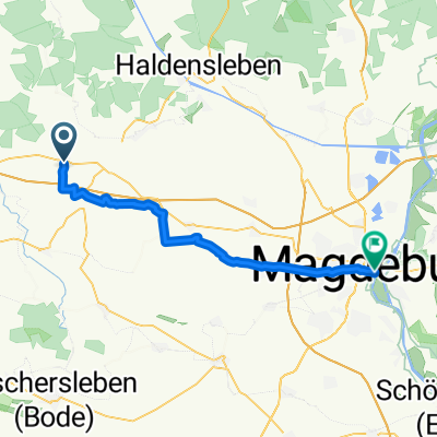 Parkstraße nach Bei der Hauptwache