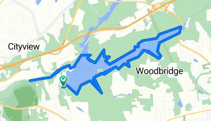 Salem Lake Rd, Winston-Salem to Southeast, Winston-Salem