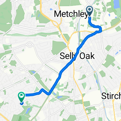 Ring Road South, Birmingham to St Denis Road, Birmingham