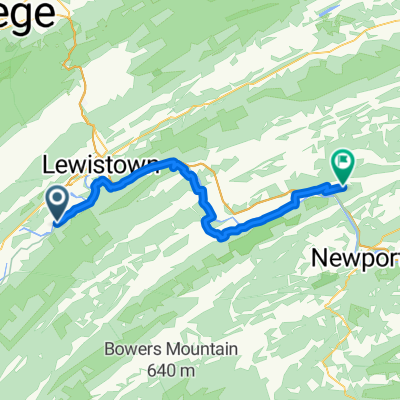 9-11 Trail: Lewistown to Newport
