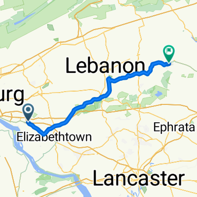 9-11 Trail: Middletown to Womelsdorf