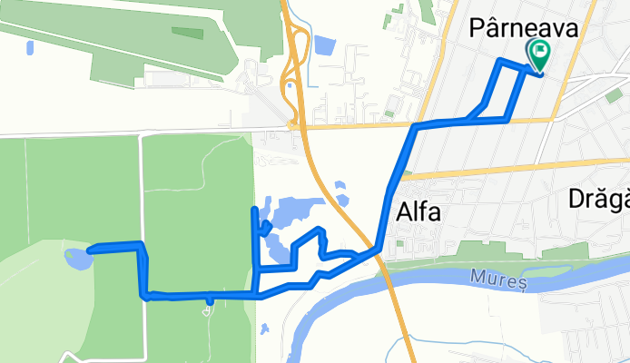 Strada Gheorghe Doja, Arad to Strada Gheorghe Doja, Arad