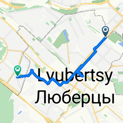 проспект Защитников Москвы, Люберцы до улица Авиаконструктора Миля, Москва
