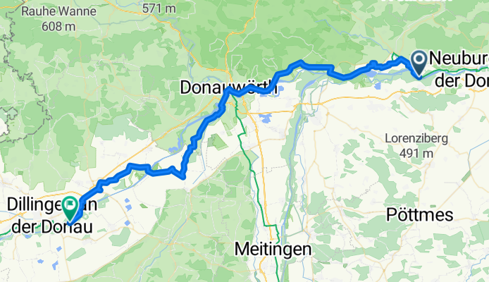 D-Route 6 - Donauroute [Ulm - Ingolstadt]