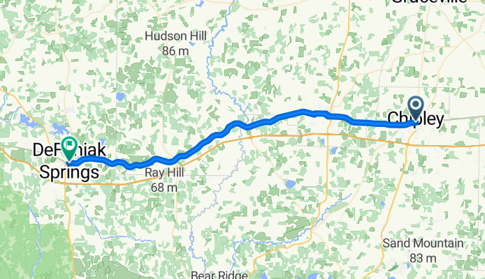 90: Chipley to DeFuniak Springs