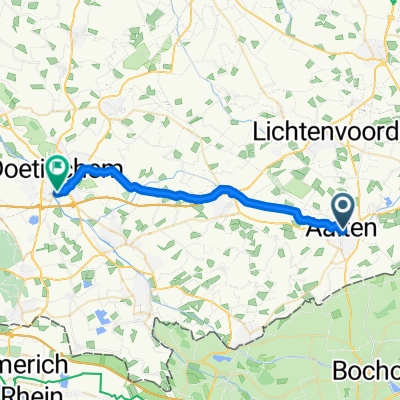 Herenstraat, Aalten naar Havenstraat, Doetinchem