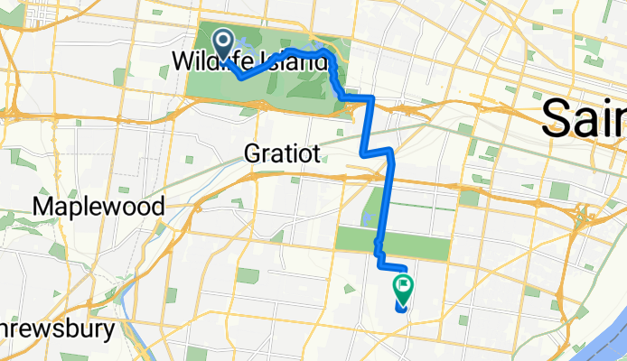 Fine Arts Dr, St. Louis to Potomac St, St. Louis