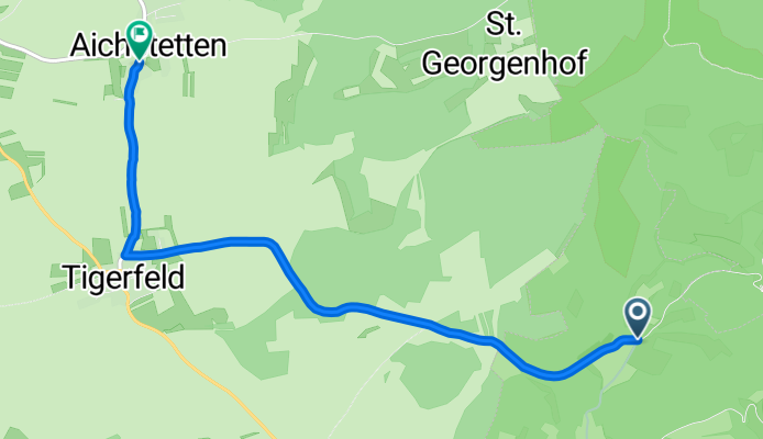 Deutsche Fachwerkstraße Abschnitt Pfäffingen - Zwiefaltendorf